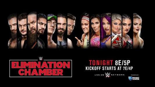 WWE Elimination Chamber 2018 - Backdrop