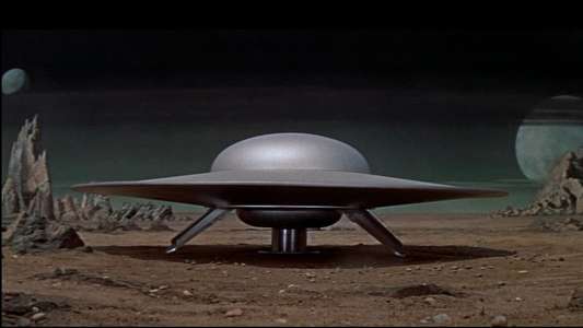 Forbidden Planet - Backdrop