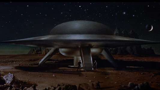 Forbidden Planet - Backdrop