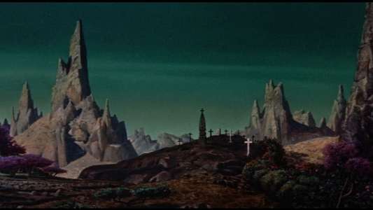 Forbidden Planet - Backdrop