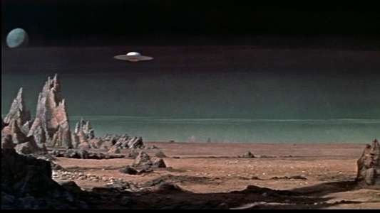 Forbidden Planet - Backdrop