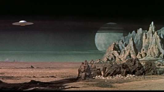 Forbidden Planet - Backdrop
