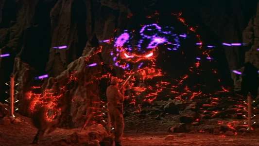 Forbidden Planet - Backdrop