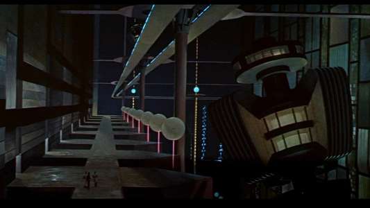 Forbidden Planet - Backdrop