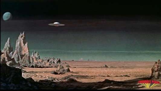 Forbidden Planet - Backdrop
