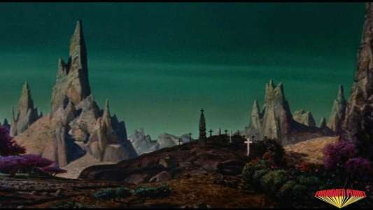 Forbidden Planet - Backdrop