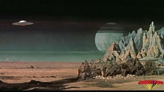 Forbidden Planet - Backdrop