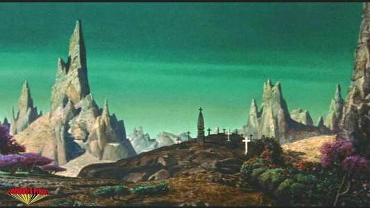 Forbidden Planet - Backdrop
