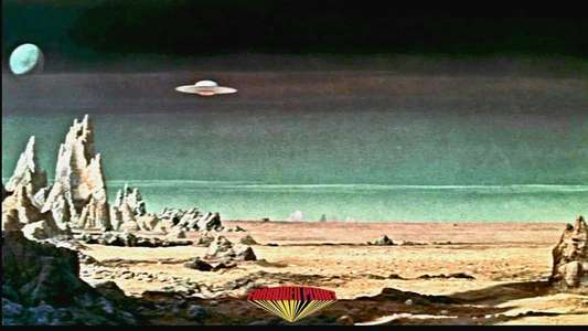Forbidden Planet - Backdrop