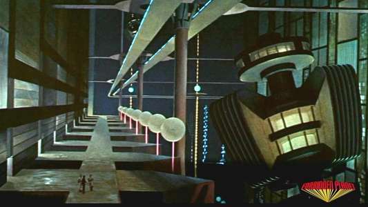 Forbidden Planet - Backdrop