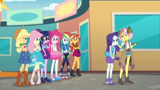 My Little Pony Equestria Girls: Rollercoaster of Friendship - Backdrops