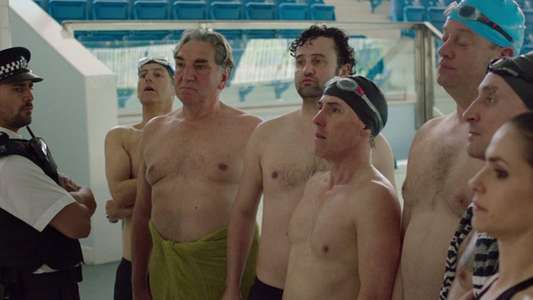Swimming with Men - Backdrop