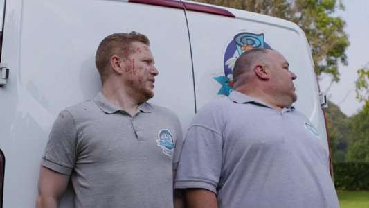 Cannibals and Carpet Fitters - Backdrop