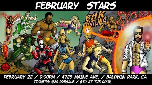 Bar Wrestling 9: February Stars - Backdrop