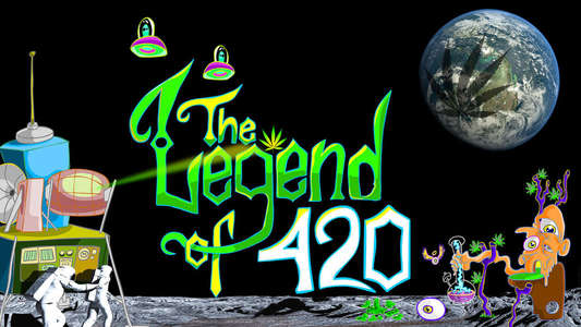 The Legend of 420 - Backdrop