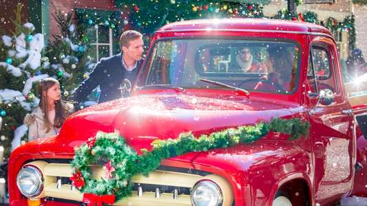 Christmas in Evergreen - Backdrop