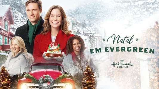 Christmas in Evergreen - Backdrop