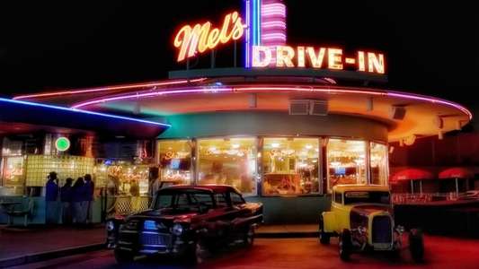 American Graffiti - Backdrop