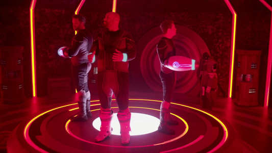 Lazer Team 2 - Backdrop