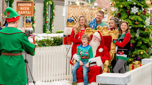 Miss Christmas - Backdrop