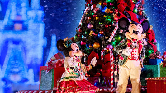 Decorating Disney: Holiday Magic - Backdrop