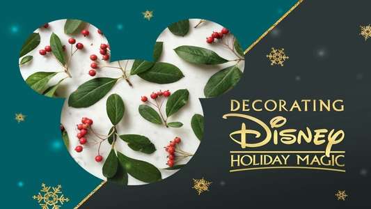 Decorating Disney: Holiday Magic - Backdrop