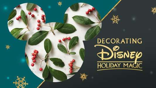 Decorating Disney: Holiday Magic - Backdrop