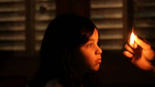 The Little Match Girl - Backdrop