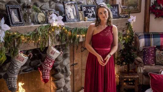 The Christmas Cottage - Backdrop
