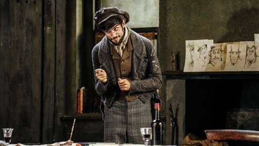 National Theatre Live: Young Marx - Backdrop