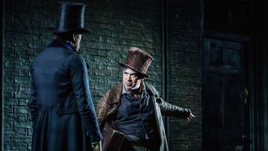 National Theatre Live: Young Marx - Backdrop