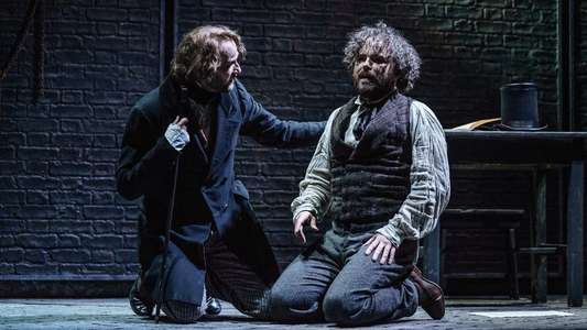 National Theatre Live: Young Marx - Backdrop