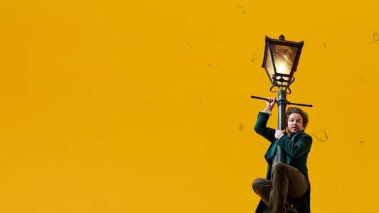 National Theatre Live: Young Marx - Backdrop