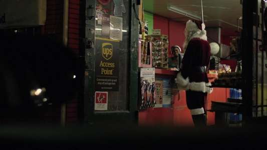 Christmas Crime Story - Backdrop
