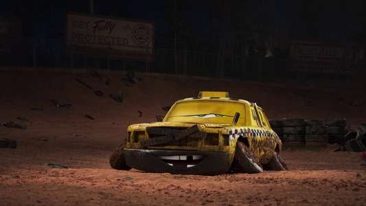 Miss Fritter's Racing Skoool - Backdrop