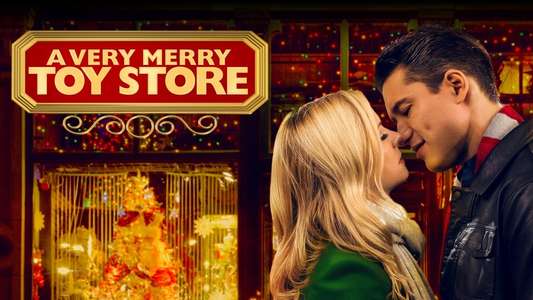 A Very Merry Toy Store - Backdrop