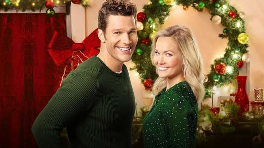 With Love  Christmas - Backdrop