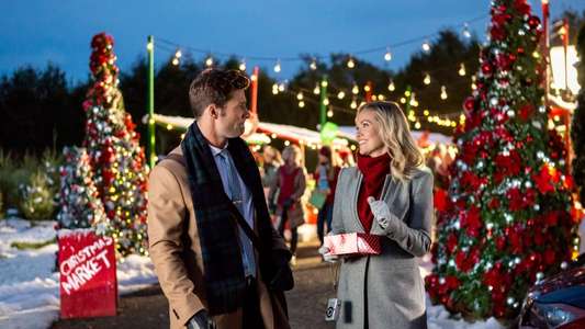 With Love  Christmas - Backdrop