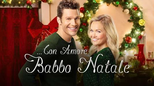 With Love  Christmas - Backdrop