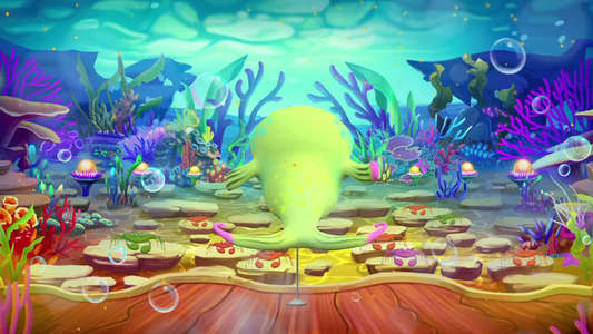 Sea Monsters - Backdrop