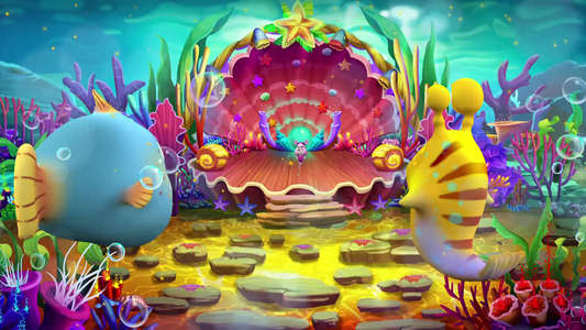 Sea Monsters - Backdrop