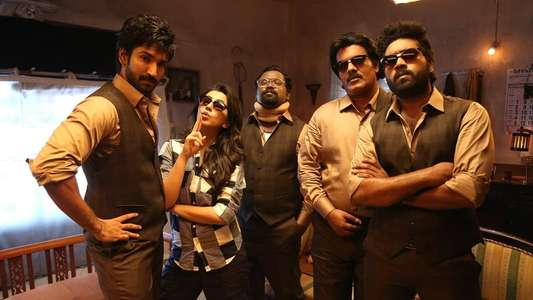 Maragadha Naanayam - Backdrops