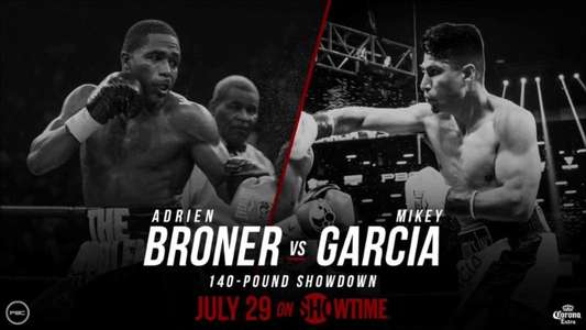 Adrien Broner vs. Mikey Garcia - Backdrop
