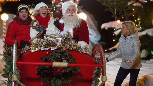 Becoming Santa - Backdrop