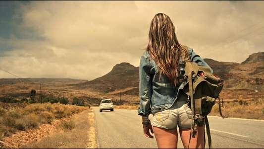 Girl From Nowhere - Backdrop