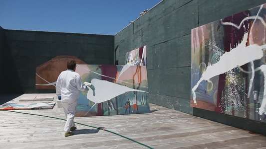Julian Schnabel: A Private Portrait - Backdrop