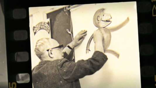 Monkey Business: The Adventures of Curious George's Creators - Backdrop