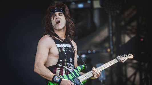 Steel Panther - Live at Hellfest 2017 - Backdrop