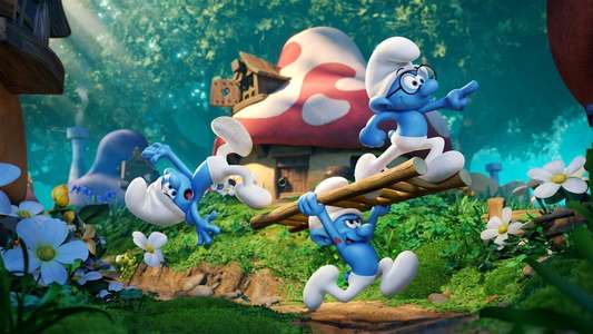 Smurfs: The Lost Village - Backdrop