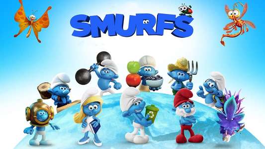 Smurfs: The Lost Village - Backdrop